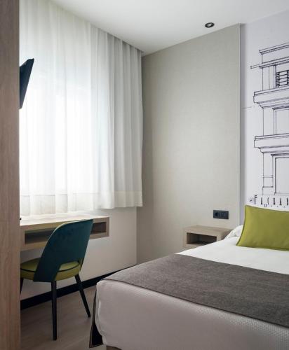 Habitación Individual del hotel Sercotel Parque. Foto 1