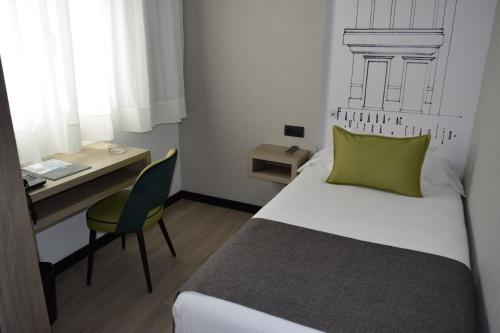 Habitación Individual del hotel Sercotel Parque. Foto 2