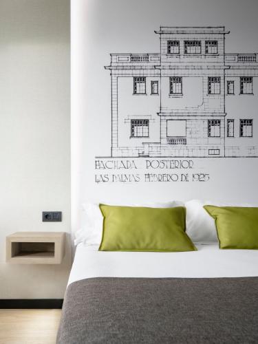 Habitación Doble con terraza del hotel Sercotel Parque. Foto 1