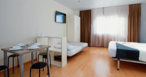 Habitación Familiar del hotel Vertice Roomspace Madrid. Foto 15