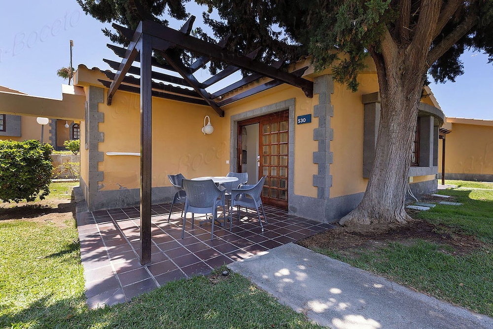 Bungalow Vista Jardín 2 habitaciones 5 camas individuales del hotel Maspalomas Resort By Dunas. Foto 5