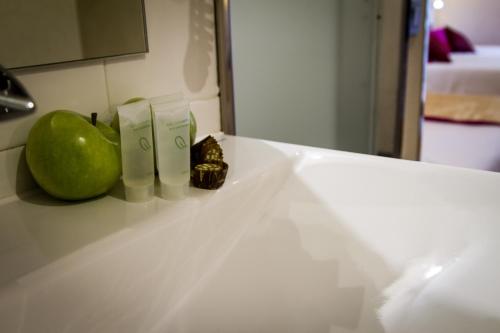 Habitación Familiar con balcón del hotel Olmedo