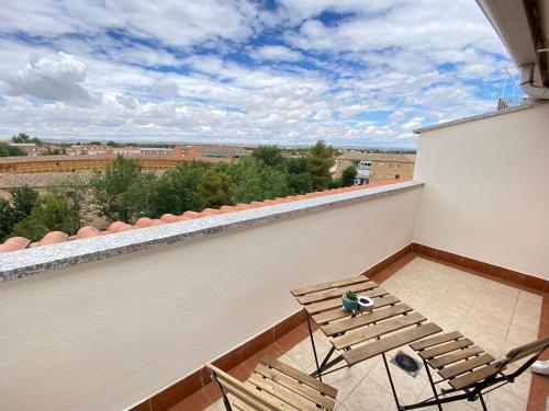Habitación Doble con Terraza del hotel Equo Aranjuez. Foto 4