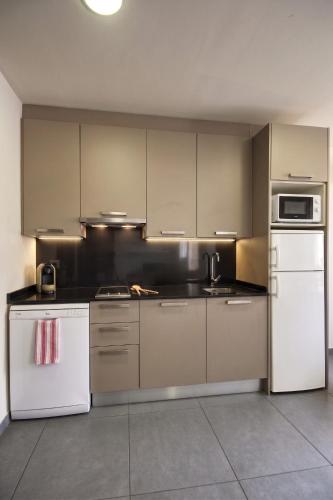 Apartamento Con Cocina 1 habitación 2 Camas individuales del hotel Pierre and Vacances Barcelona Sants