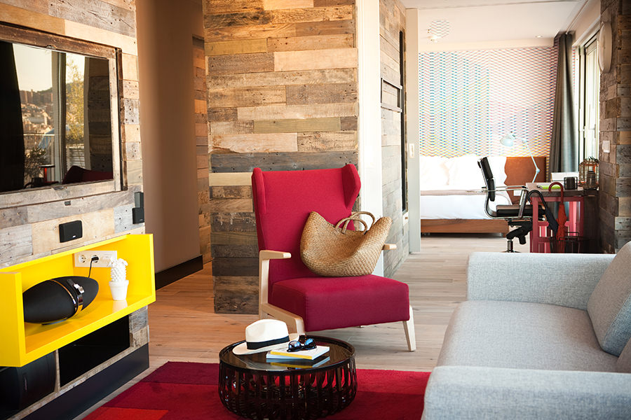 Suite Superior del hotel Generator Barcelona. Foto 2