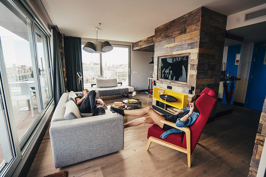 Suite Superior del hotel Generator Barcelona. Foto 4