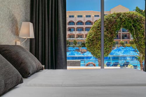 Suite Vista Piscina Balcón o Terraza 2 Camas individuales del hotel Mirador Maspalomas By Dunas