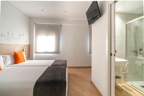 Habitación Doble Confort del hotel Sans. Foto 5