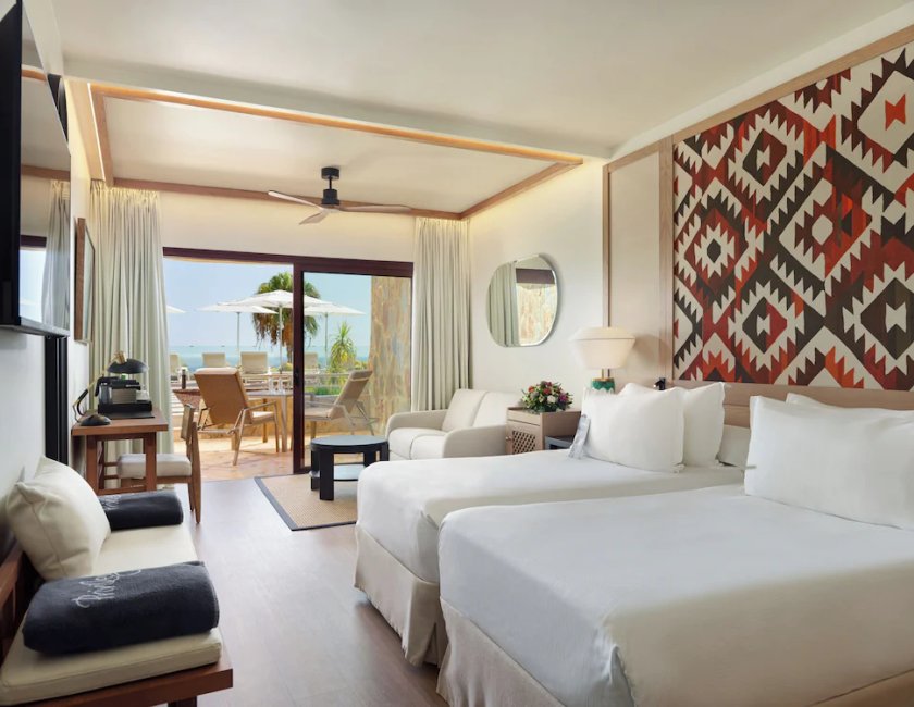 Habitación exclusiva doble, terraza (Doble Privilege 2 Adults & 1 Child) del hotel H10 Playa Meloneras Horizons Collection