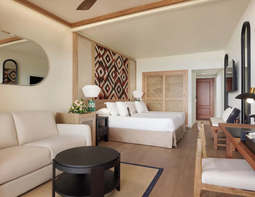 Habitación exclusiva doble, terraza (Doble Privilege 2 Adults & 1 Child) del hotel H10 Playa Meloneras Horizons Collection. Foto 2