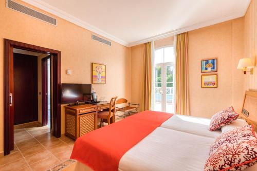 Habitación doble Bañera Balcón o Terraza Superior 2 Camas individuales del hotel Cordial Mogán Playa