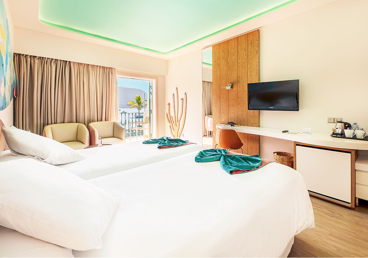 Habitación doble del hotel LIVVO Puerto de Mogán