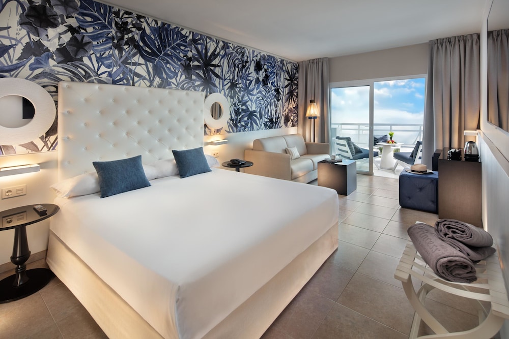 Habitación estándar doble de uso individual, balcón, vistas al mar del hotel Taurito Princess - All Inclusive