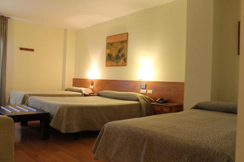 Habitación Familiar del hotel Flora Parc. Foto 1