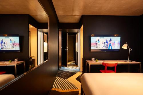 Habitación Doble Medium Mama - 2 camas del hotel Mama Shelter Paris East. Foto 3