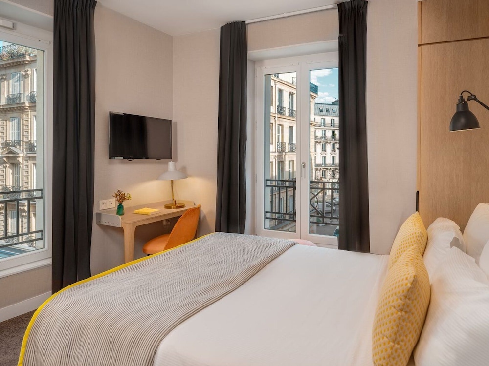 Habitación estándar doble del hotel Le Mareuil. Foto 1