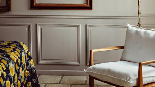 Habitación Doble Deluxe adaptada para personas con movilidad reducida del hotel Maison Saintonge. Foto 3