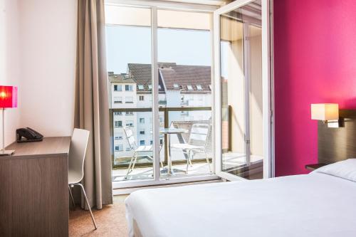Estudio Superior con balcón del hotel Adagio Access Strasbourg Petite France. Foto 6