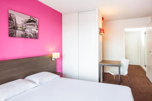 Estudio Superior con balcón del hotel Adagio Access Strasbourg Petite France. Foto 15