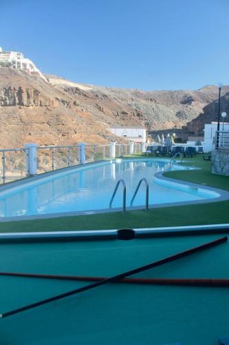 Apartamento con vistas a la piscina del hotel Apartamentos Halley