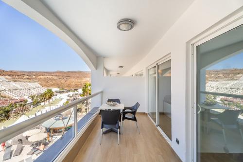 Apartamento de 1 dormitorio con vistas parciales al mar del hotel Altair. Foto 56