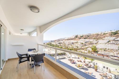 Apartamento de 1 dormitorio con vistas parciales al mar del hotel Altair. Foto 75