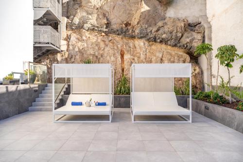 Apartamento de 1 dormitorio con vistas parciales al mar del hotel Altair. Foto 91