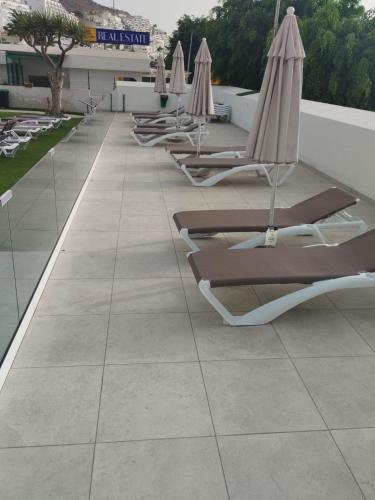 Apartamento de 1 dormitorio con vistas a la piscina del hotel Apartamentos Florida Gran Canaria. Foto 19