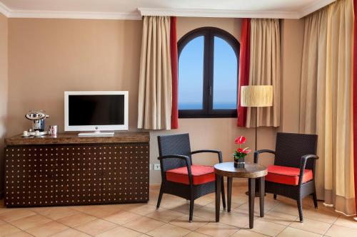 Junior suite Lujo 2 Camas individuales del hotel Seaside Sandy Beach. Foto 1