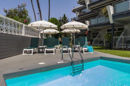 Apartamento de 1 dormitorio con terraza del hotel Alsol Patricio. Foto 37