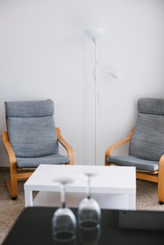 Estudio Balcón o Terraza Vista jardín o piscina 2 Camas individuales del hotel Tarahal. Foto 5