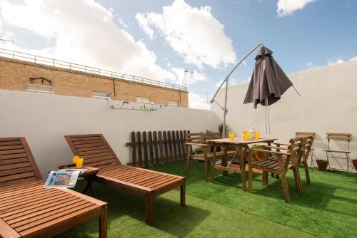 Apartamento de 1 dormitorio - Ático del hotel Casas y Patios de Sevilla