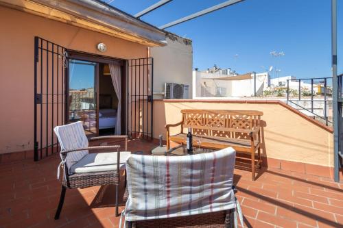 Apartamento Dúplex con terraza del hotel Puerta San Esteban. Foto 2