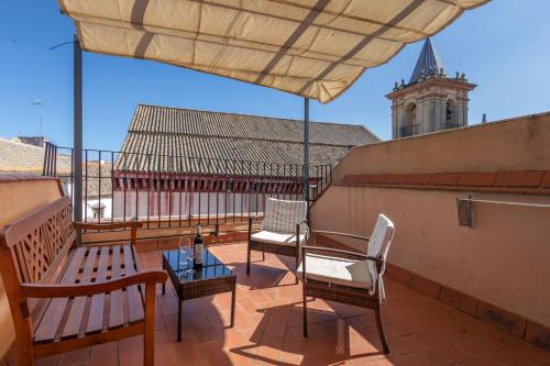 Apartamento Dúplex con terraza del hotel Puerta San Esteban. Foto 3