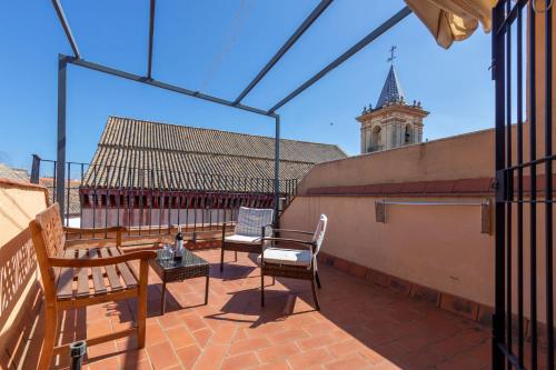 Apartamento Dúplex con terraza del hotel Puerta San Esteban. Foto 4
