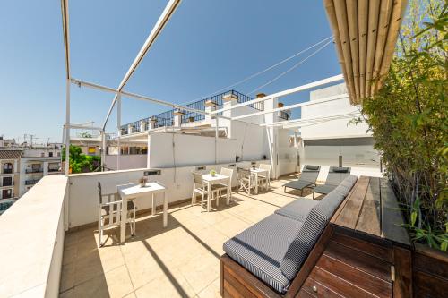 Apartamento de 1 dormitorio con sofá cama del hotel Eslava. Foto 6