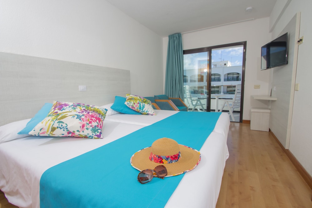 Estudio Balcón o Terraza 2 Camas individuales del hotel Green Field