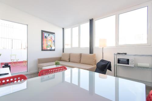 Apartamento de 1 dormitorio con terraza del hotel Calle Rosario. Foto 18