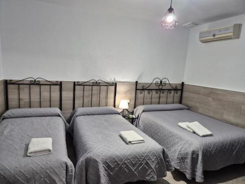 Habitación Cuádruple con baño compartido del hotel Javier. Foto 10