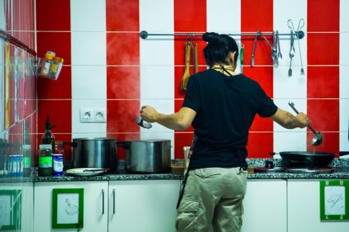 Habitación Doble con baño del hotel Sevilla One Centro. Foto 15