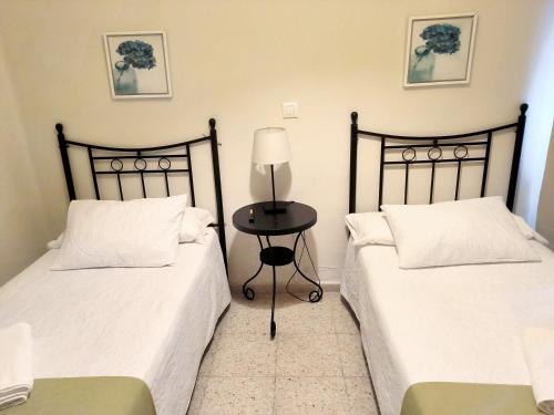 Habitación Doble con baño privado - 2 camas del hotel Pérez Montilla. Foto 9