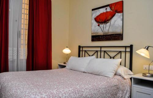 Habitación Doble con baño privado del hotel La Montorena