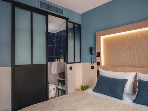 Habitación Doble Estándar del hotel Ibis Styles Montmartre Nord. Foto 3