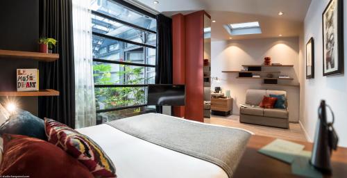 Habitación Deluxe del hotel Fred