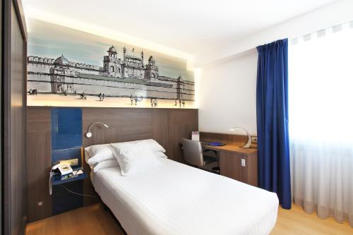 Habitación Individual del hotel Eurostars Blue Coruña