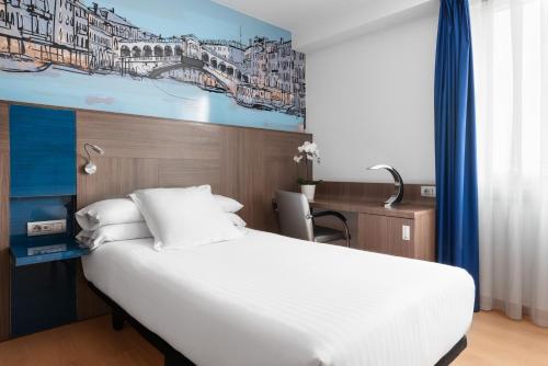 Habitación Individual del hotel Eurostars Blue Coruña. Foto 1