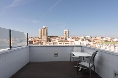 Habitación Doble con terraza - 1 o 2 camas del hotel Eurostars Blue Coruña. Foto 4
