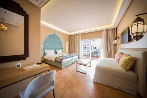 Habitación Familiar con vistas al jardín del hotel Robinson Agadir - All Inclusive