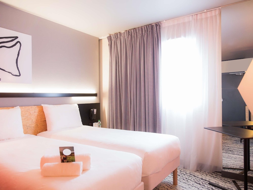 Habitación Standard con dos camas individuales del hotel Ibis Styles Bâle-mulhouse Aéroport