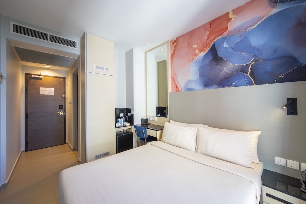 Habitación Estándar con 1 cama doble del hotel Ibis Styles Singapore Albert